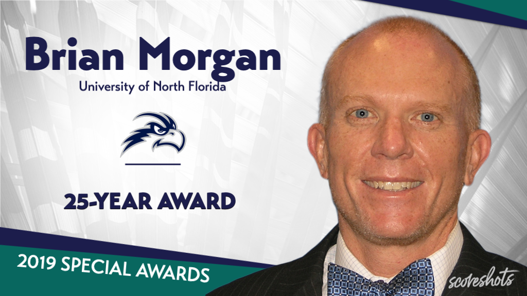 2019 Special Awards Salute: Brian Morgan (North Florida), CoSIDA 25-Year Award